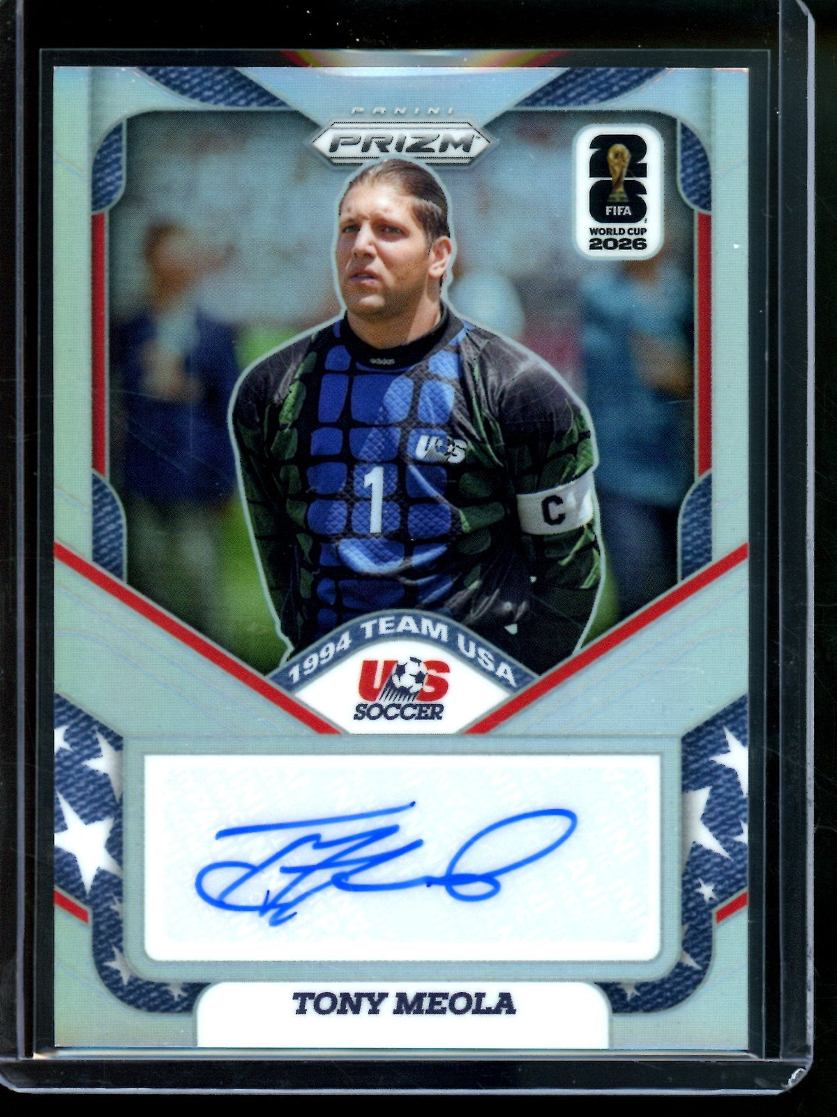 2026 Panini Prizm Tony Meola Silver Autograph /199 USA