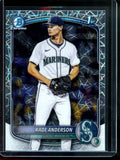 2025 Bowman Chrome Kade Anderson 1st Lazer Refractor Mariners