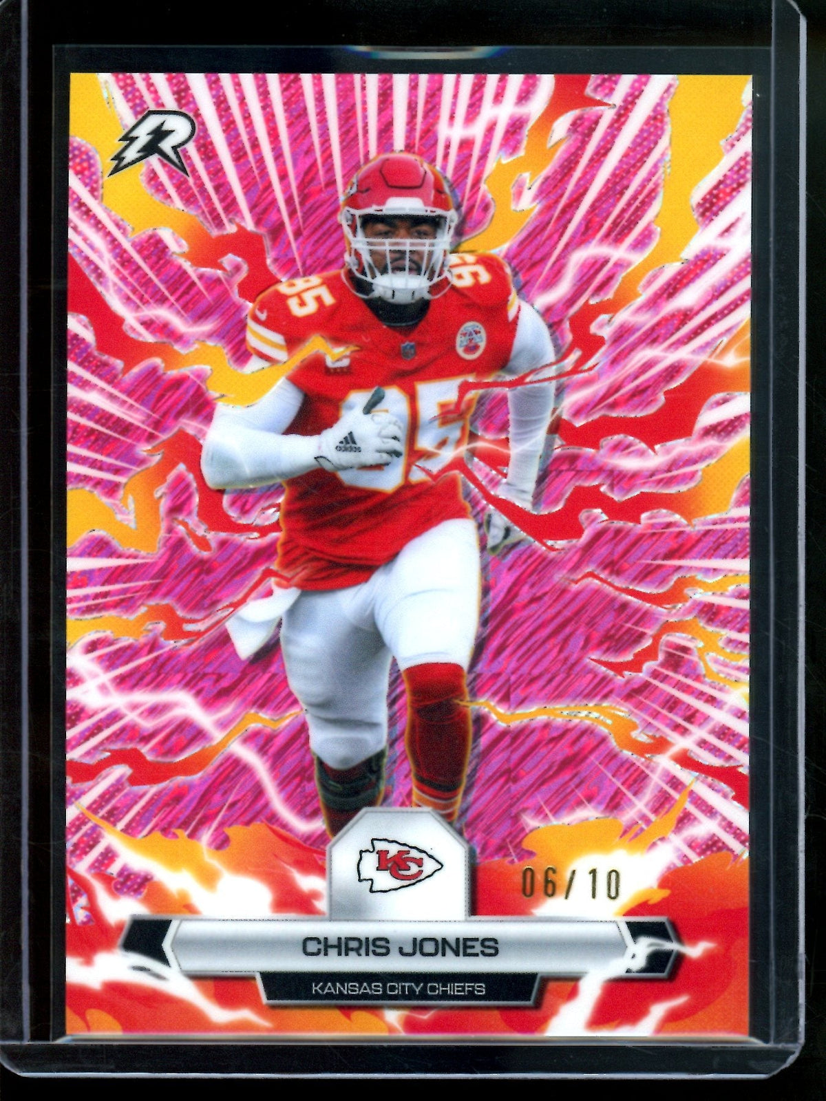 2026 Topps Resurgence Chris Jones Pink Shimmer /10 Chiefs