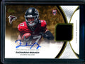 2026 Topps Flagship Zachariah Branch Rookie Patch Autograph /50 Falcons