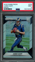 2016 Panini Prizm Jared Goff Silver Rookie PSA 9 Rams
