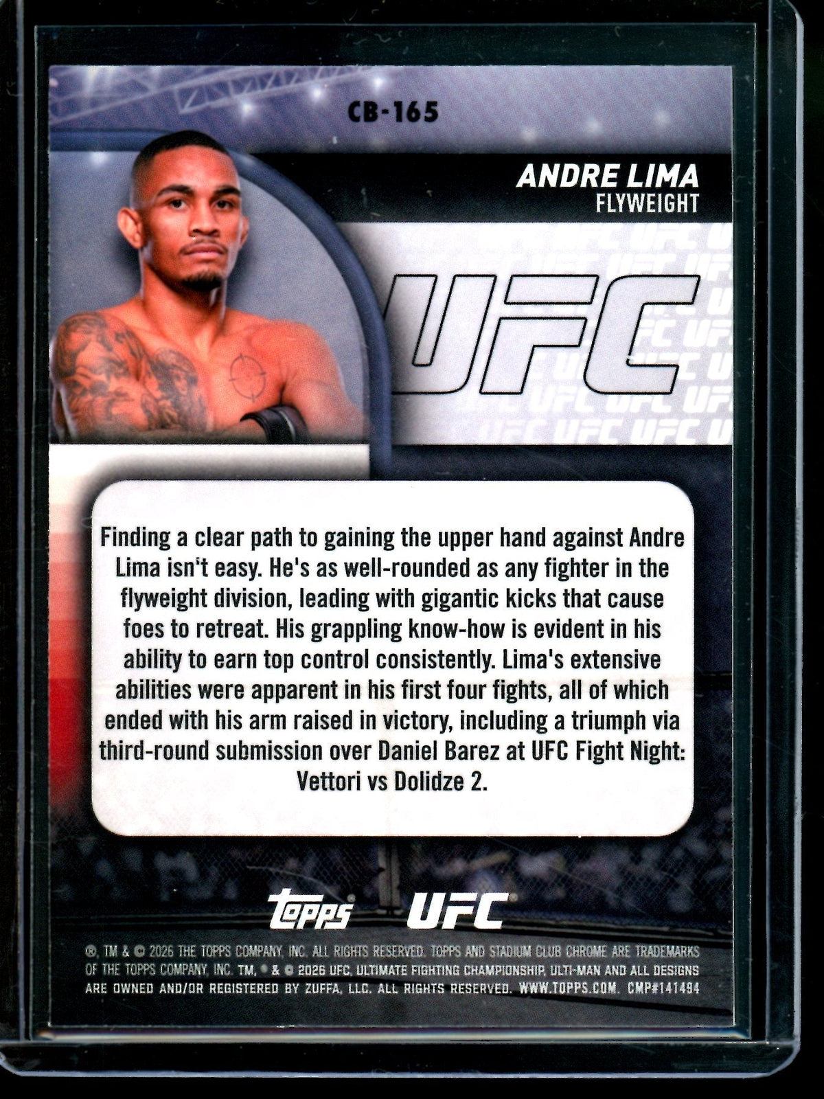 2026 Topps Stadium Club Chrome Andre Lima Purple Rookie Refractor /75