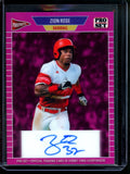 2026 Leaf Pro Set Zion Rose Autograph Pink /7 Royals