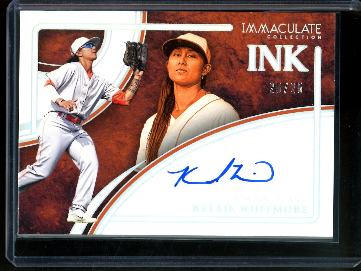 2026 Panini Immaculate Kelsie Whitmore Autograph /25 Bananas
