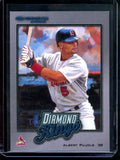 2002 Panini Donruss Albert Pujols Diamond Kings /2500 Cardinals
