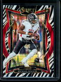 2024 Panini Select Michael Penix Jr. Zebra Rookie SP Falcons