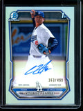 2026 Bowman Chrome Christian Zazueta 1st Refractor Autograph /499 Dodgers