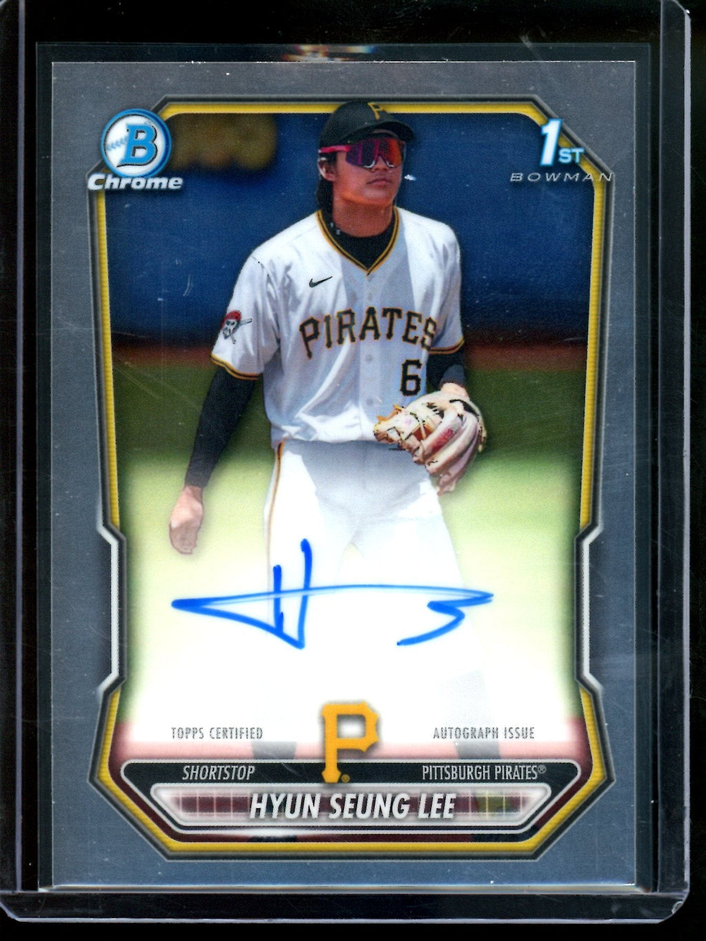 2026 Bowman Chrome Hyun Seung Lee 1st Autograph Pirates