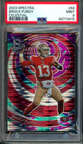 2023 Panini Spectra Brock Purdy Celestial #84 /99 PSA 9 49ers