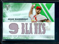 2015 Topps Triple Threads Adam Wainwright Green Relic /18 Cardinals