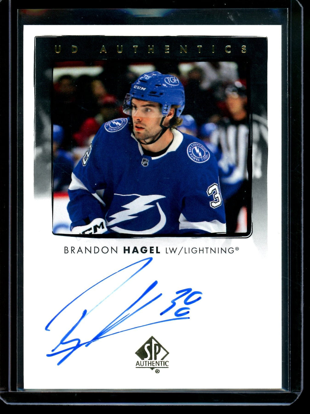 2023 Upper Deck SP Authentic Brandon Hagel Autograph Lightning