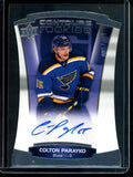 2015 Upper Deck Contours Colton Parayko Rookie Autograph /499 Blues