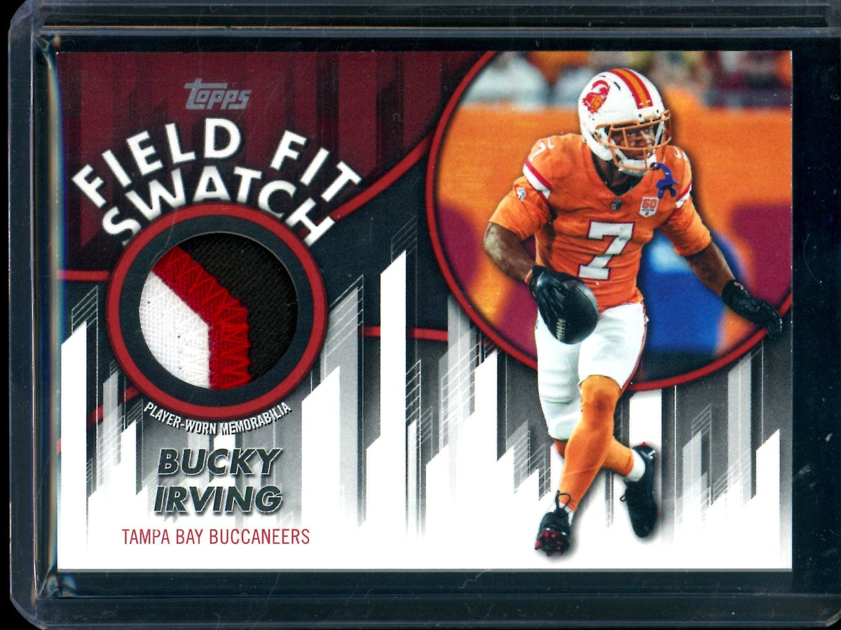2026 Topps Flagship Bucky Irving Field Fit Swatch /5 Buccaneers