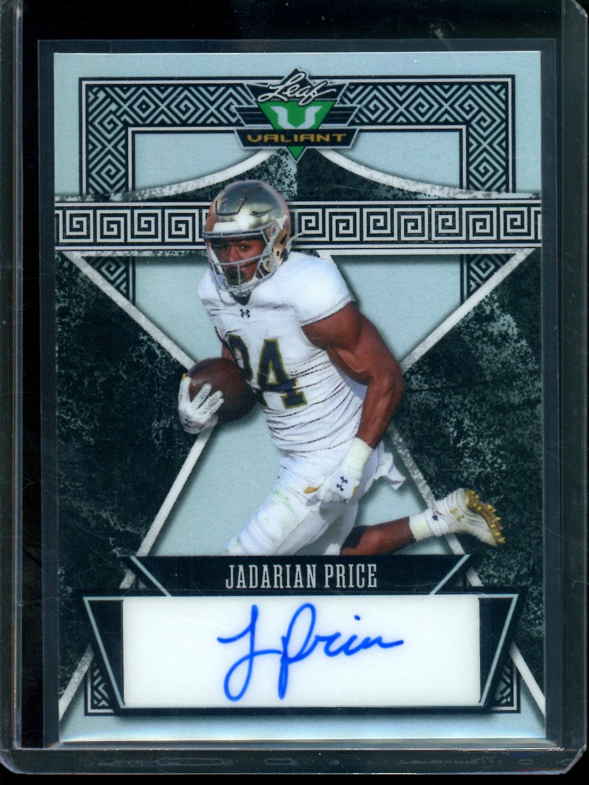 2024 Leaf Valiant Jadarian Price Autograph /10 Seahawks