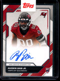 2026 Topps Flagship Rueben Bain Jr First Signatures Sealed Buccaneers