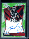 2026 Topps Chrome Penta Red Brand Chrome Autograph Green Refractor /99