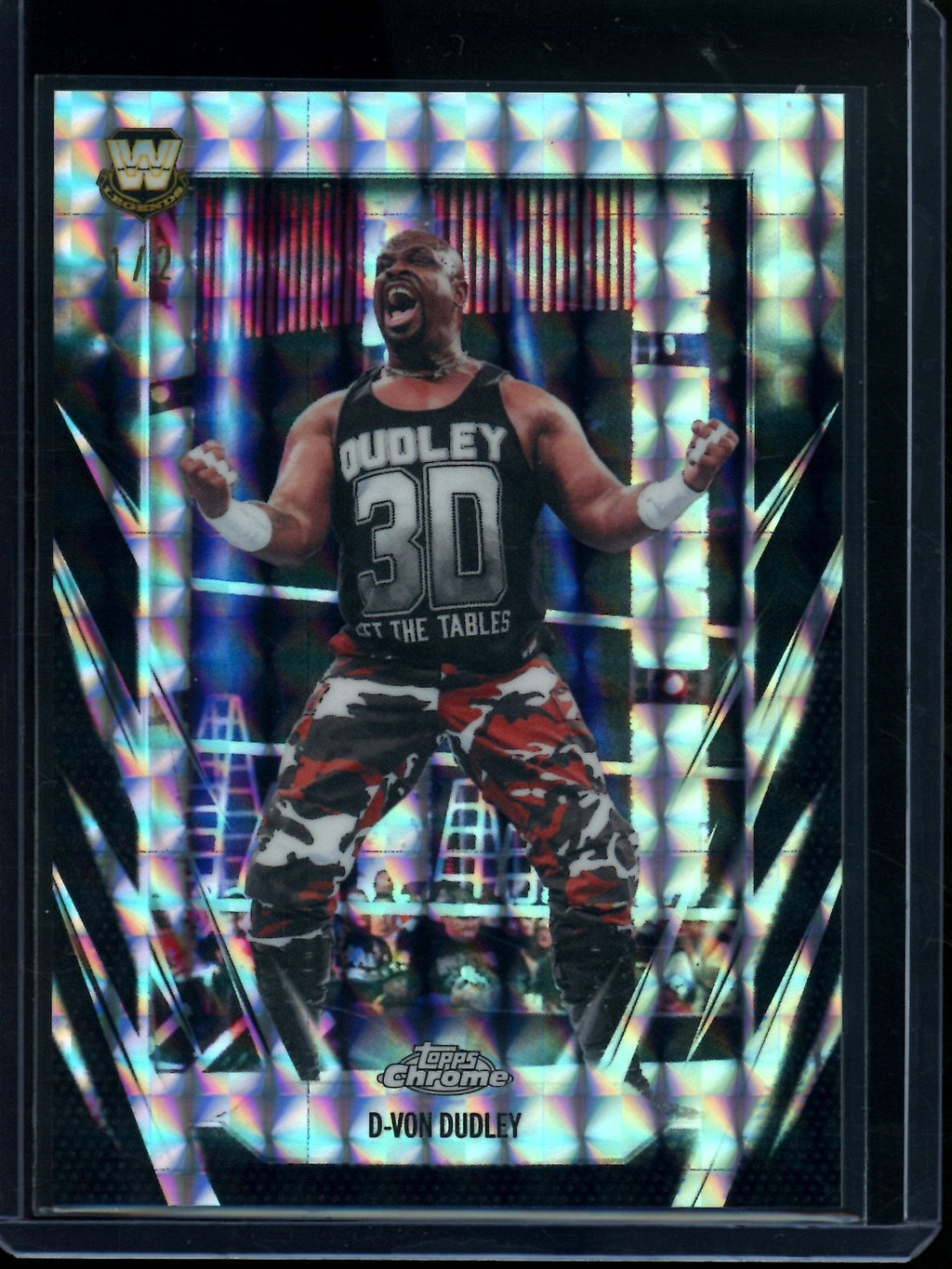 2026 Topps Chrome D-Von Dudley Black Geometric Refractor /2
