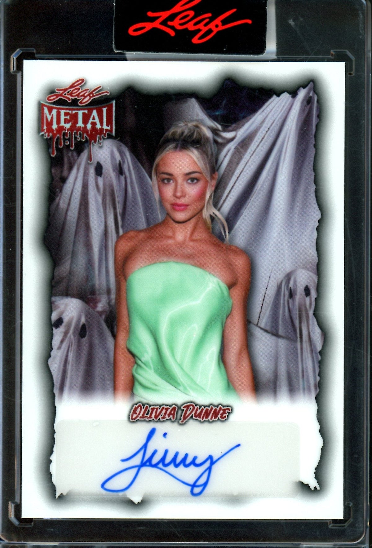 2025 Leaf Metal Olivia Dunne Ghosts Autograph /5