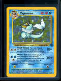 1999 Pokemon Jungle Vaporeon Holo 12/64