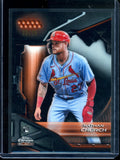 2026 Topps Chrome Black Nathan Church Rookie RC Orange Refractor /25 Cardinals