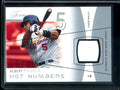 2004 Fleer Flair Albert Pujols Hot Numbers Jersey Relic /125 Cardinals