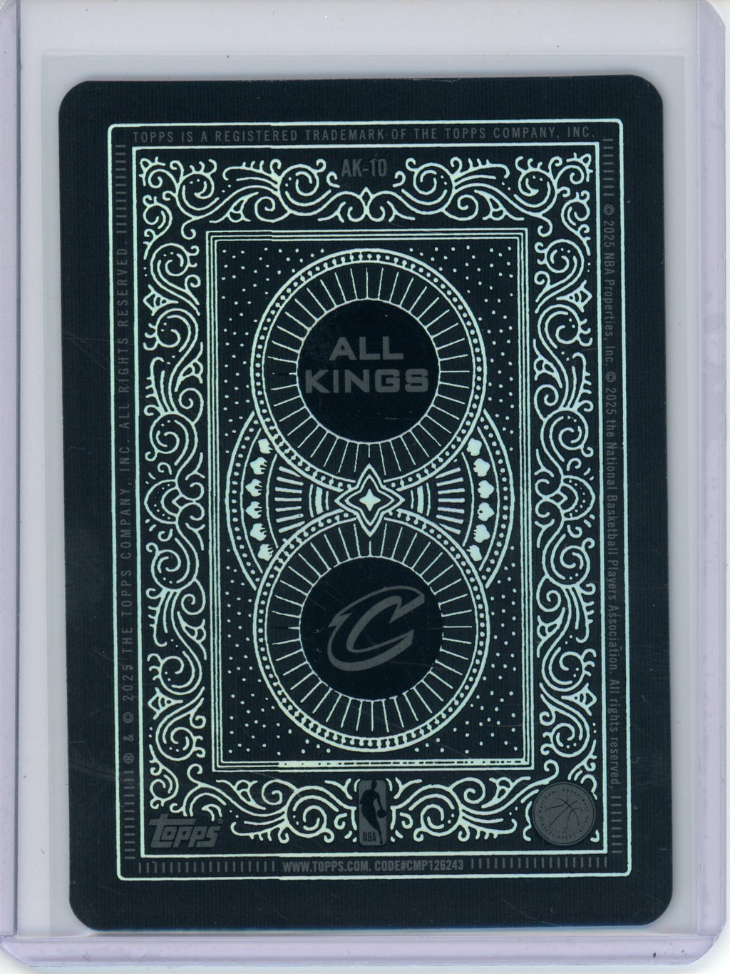 2025/26 Topps Flagship Donovan Mitchell All Kings Case Hit Cavaliers (Edge Factory Damage)