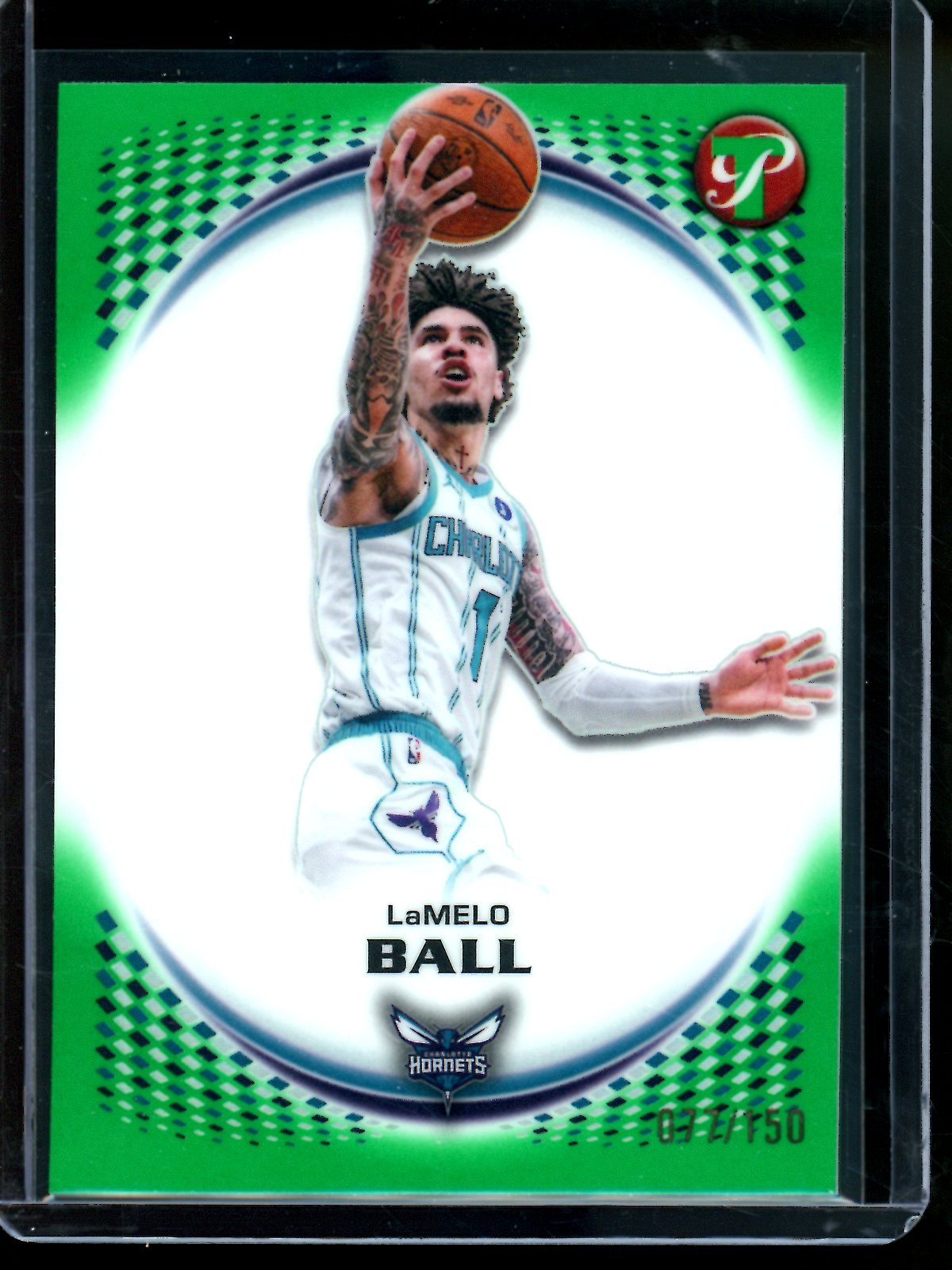 2025/26 Topps Pristine LaMelo Ball Green Refractor /150 Hornets