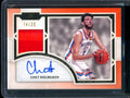 2025/26 Topps Definitive Chet Holmgren Orange Patch Autograph /25 Thunder