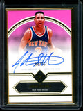 2025/26 Topps Definitive John Starks Pink Framed Legends Autograph /15 Knicks