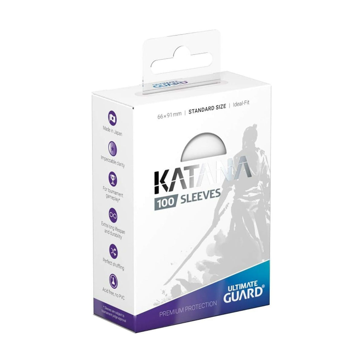 Ultimate Guard Standard Katana Transparent Deck Protector Card Sleeves