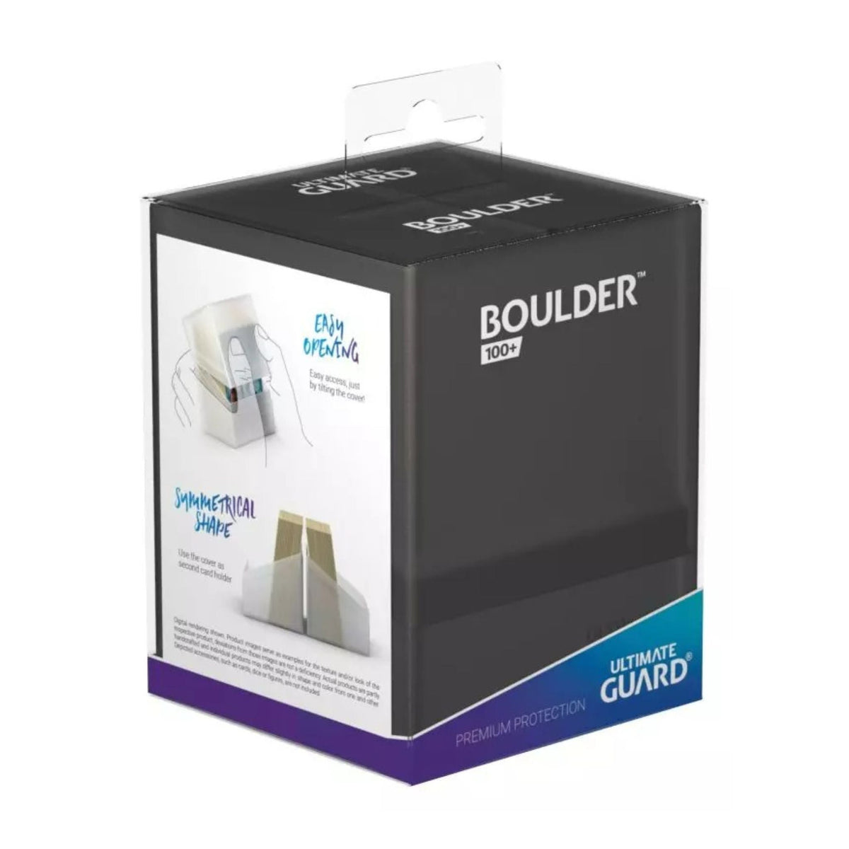 Ultimate Guard Standard Boulder 100+ Onyx Deck Case