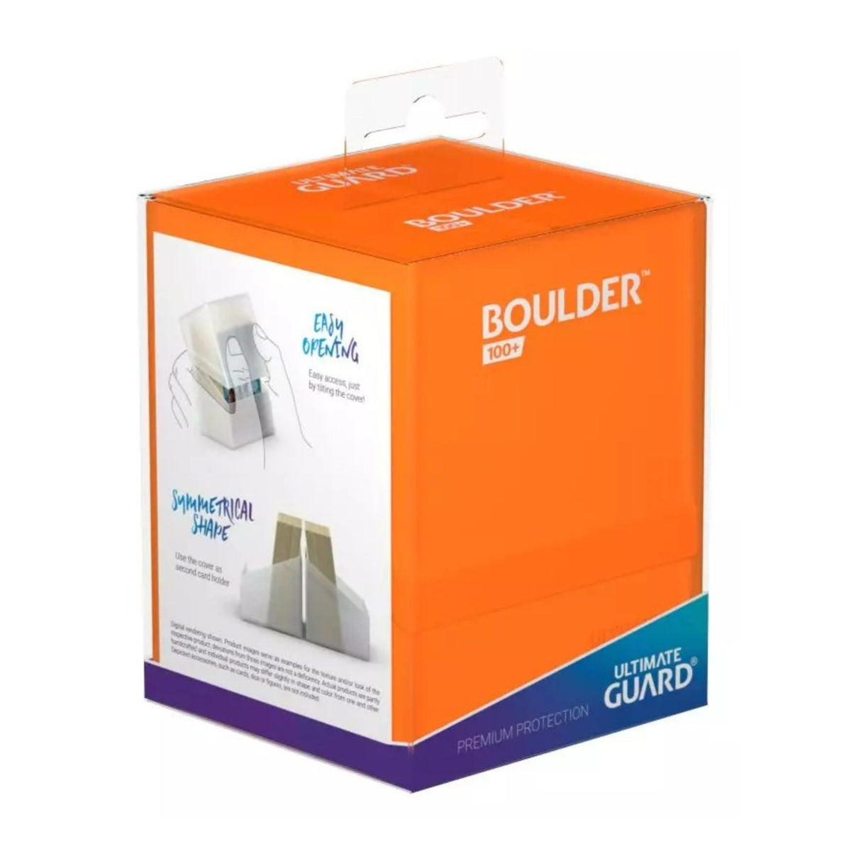 Ultimate Guard Standard Boulder 100+ Poppy Topaz Deck Case