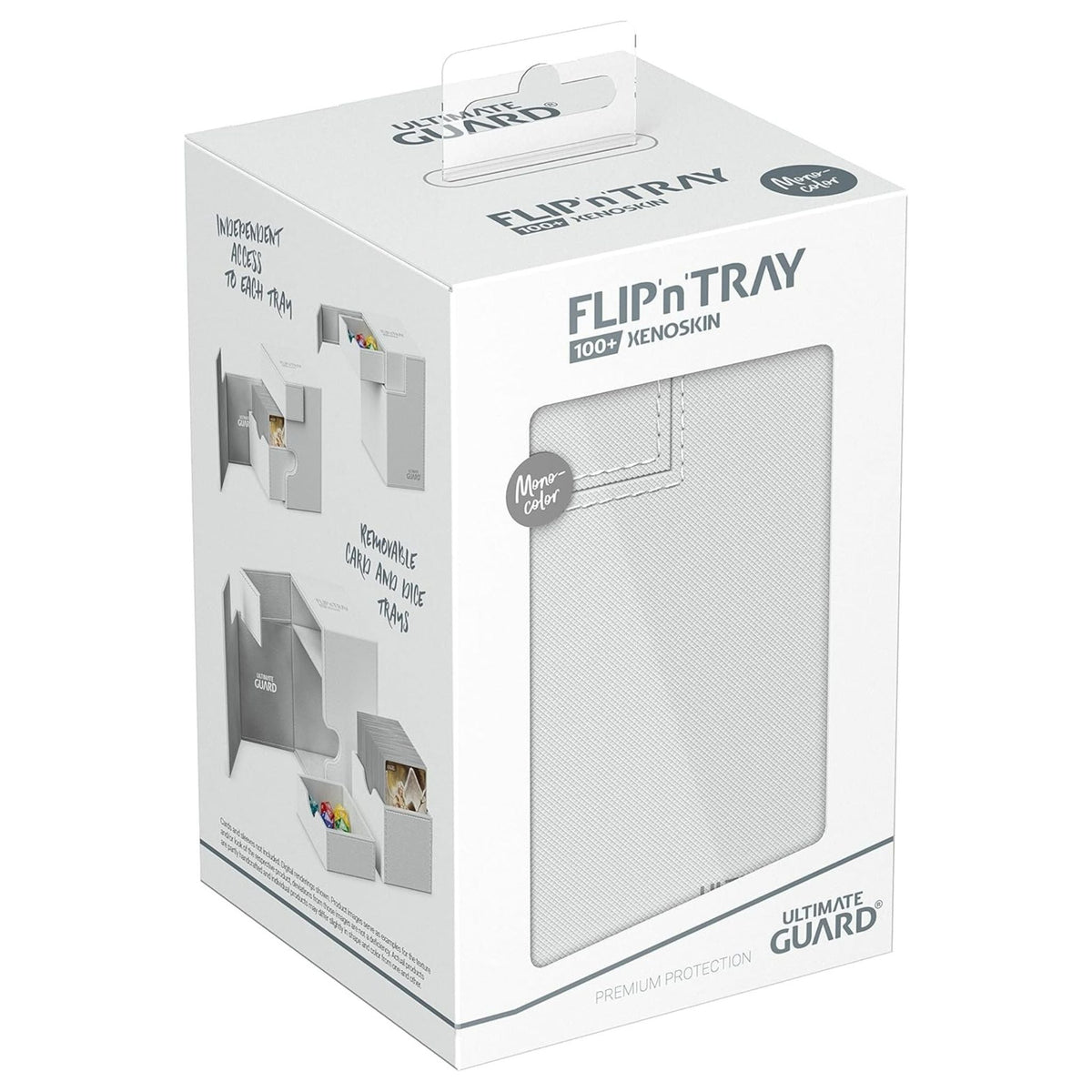 Ultimate Guard 100+ White Flip n Tray