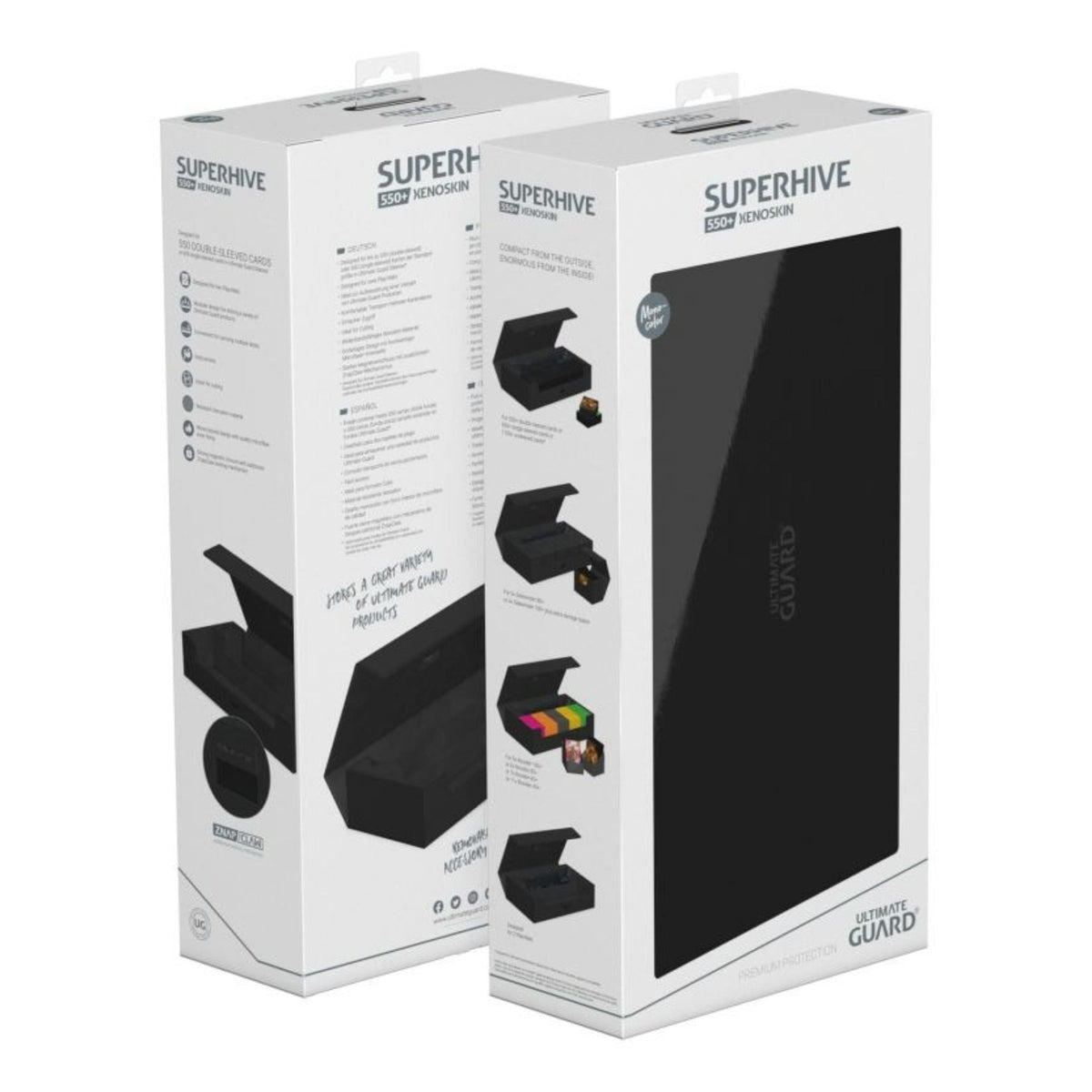Ultimate Guard Standard 550+ Black Superhive
