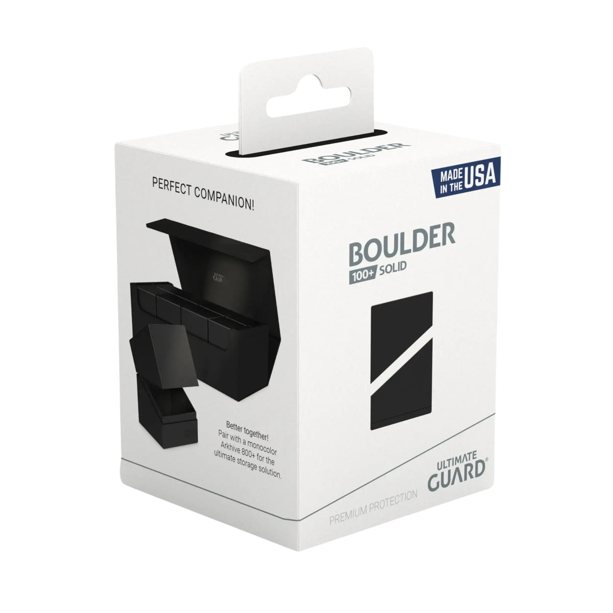 Ultimate Guard Standard Boulder 100+ Black Deck Case