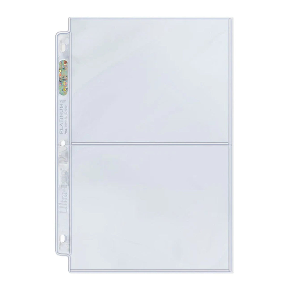 Ultra Pro Platinum Series 2-Pocket Page 100ct Box