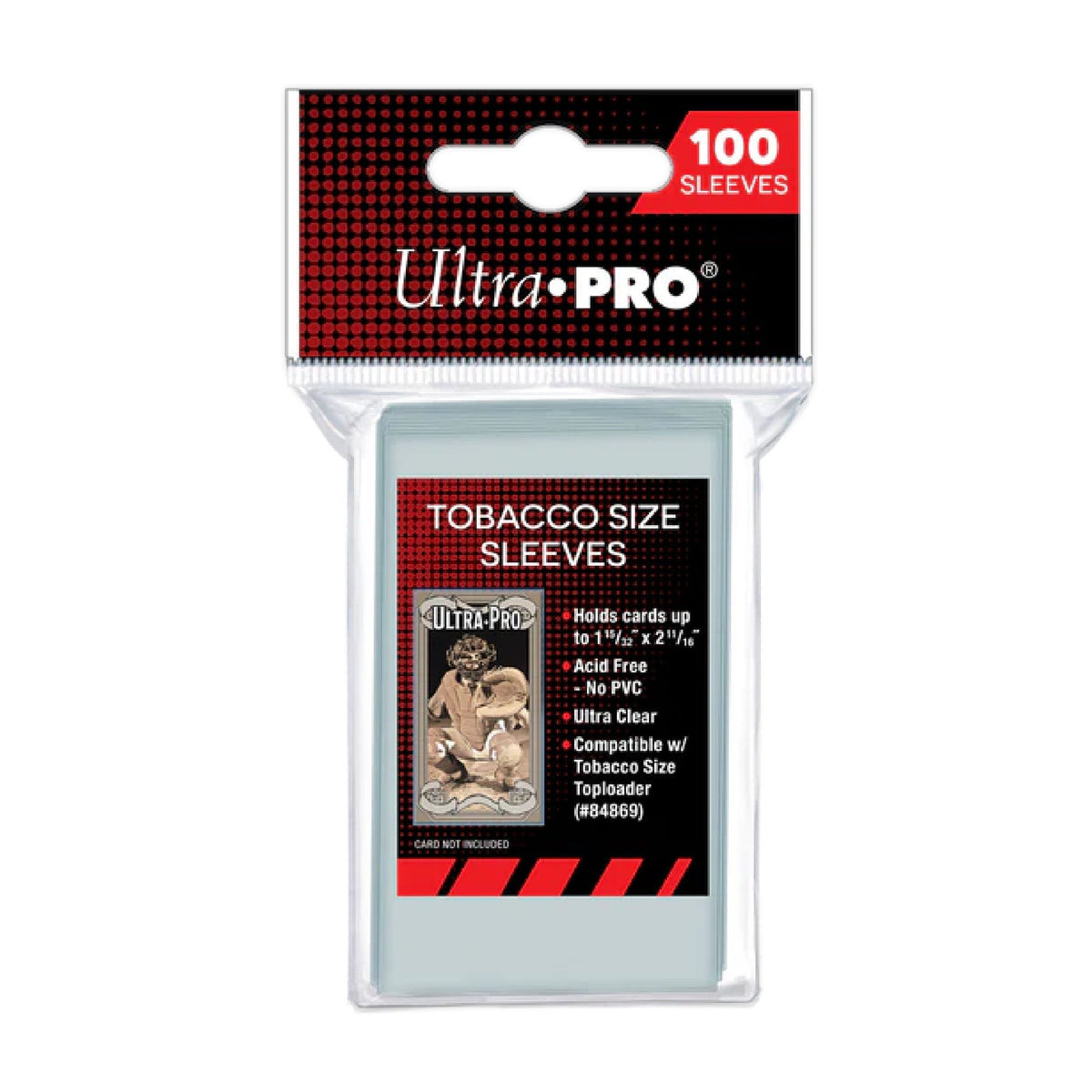 Ultra Pro Tobacco Card Soft Sleeves