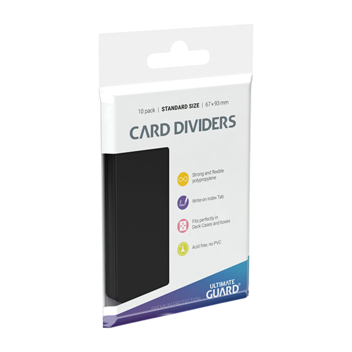 Ultimate Guard Black Card Dividers