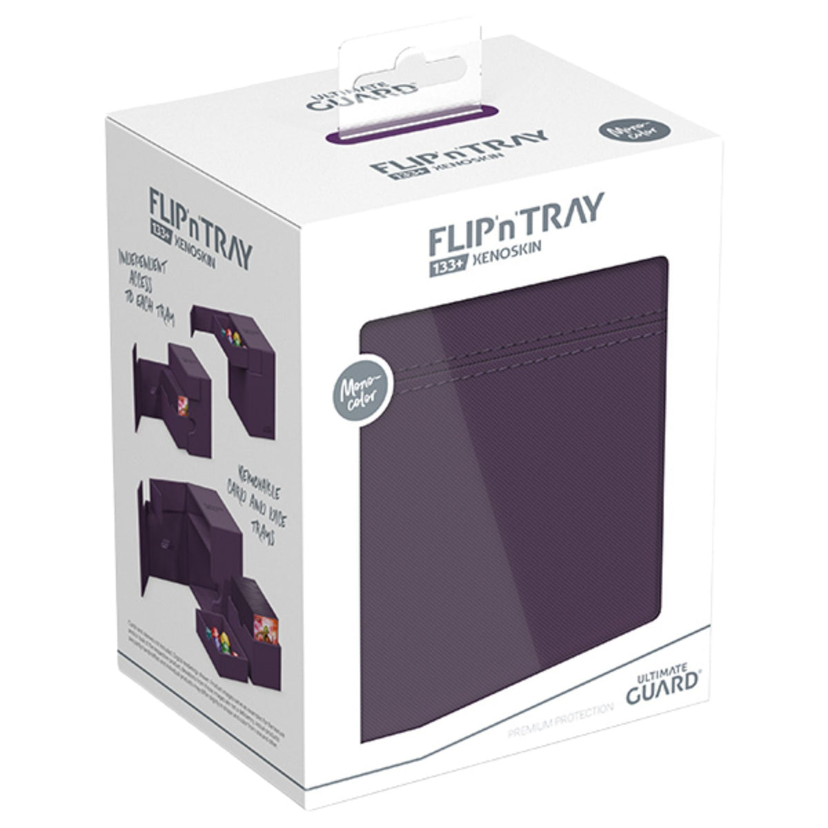 Ultimate Guard 133+ Purple Flip n Tray