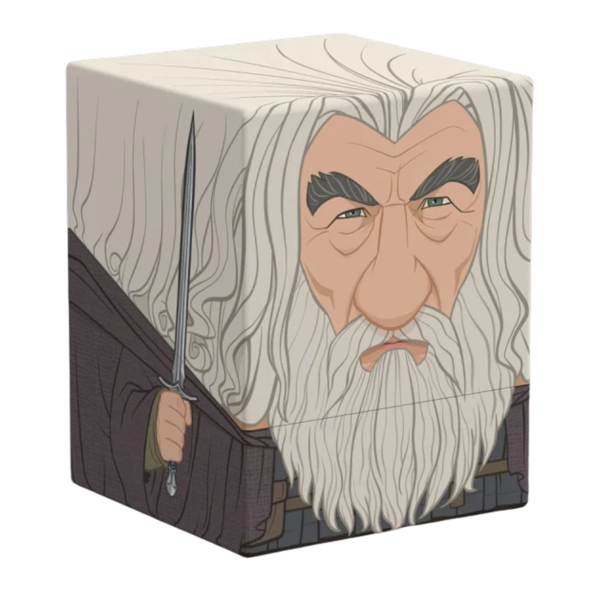 Ultimate Guard Squaroes The Hobbit Boulder 100+ Gandalf The Grey Deck Case