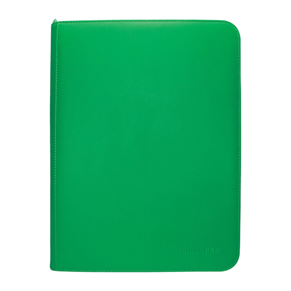Ultra Pro Standard 9 Pocket Vivid Green Zippered Card Binder
