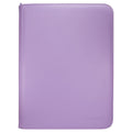 Ultra Pro Standard 9 Pocket Vivid Purple Zippered Card Binder