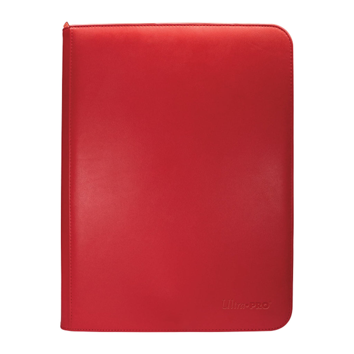 Ultra Pro Standard 9 Pocket Vivid Red Zippered Card Binder