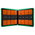 Ultra Pro Standard Pro 12 Pocket Green Zippered Card Binder
