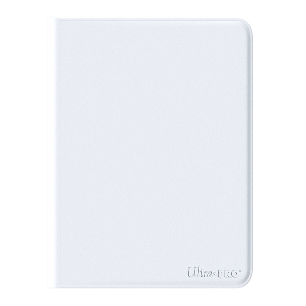 Ultra Pro Standard Pro 12 Pocket Vivid White Zippered Card Binder