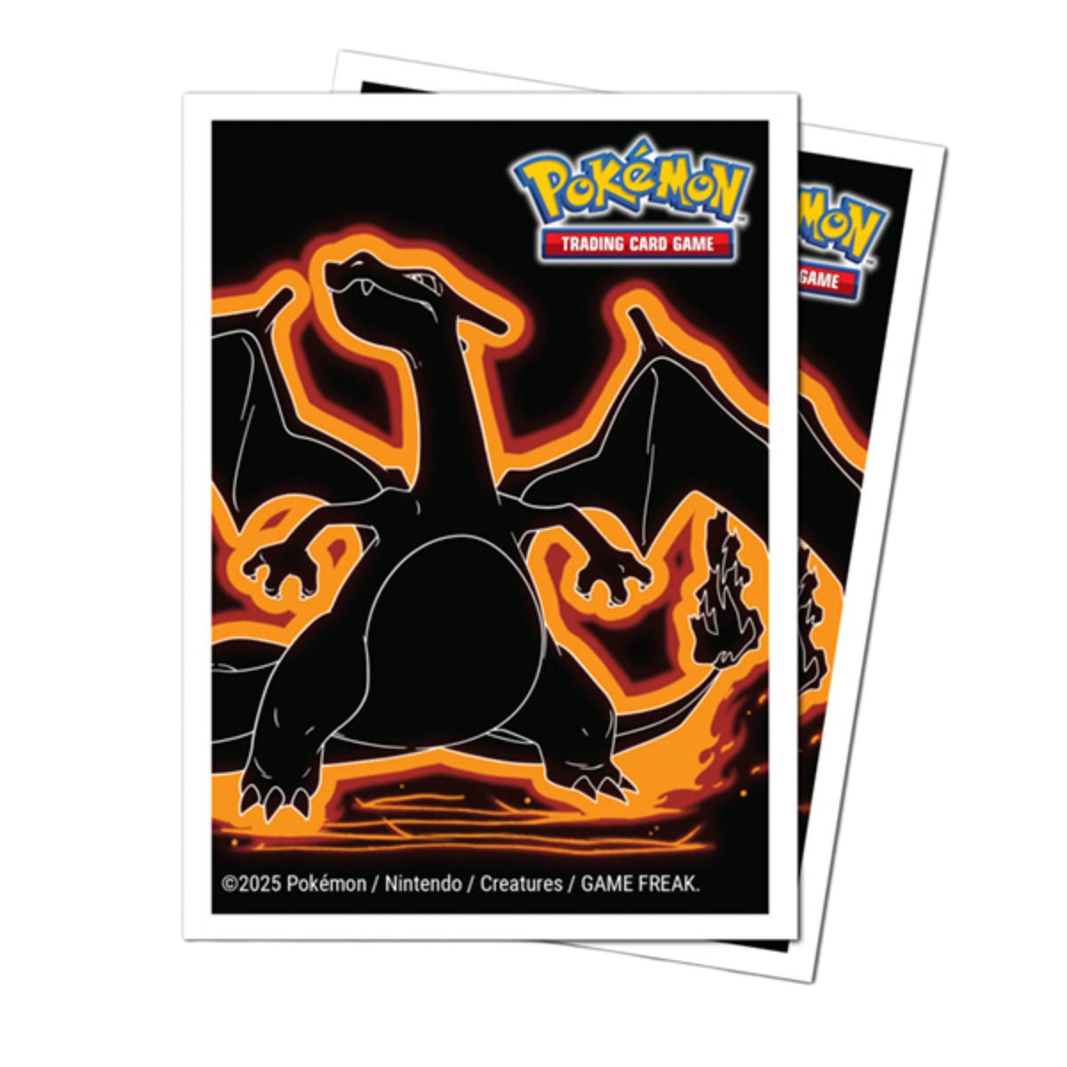 Ultra Pro Standard Pokemon Neon Kanto Charizard Deck Protector Card Sleeves