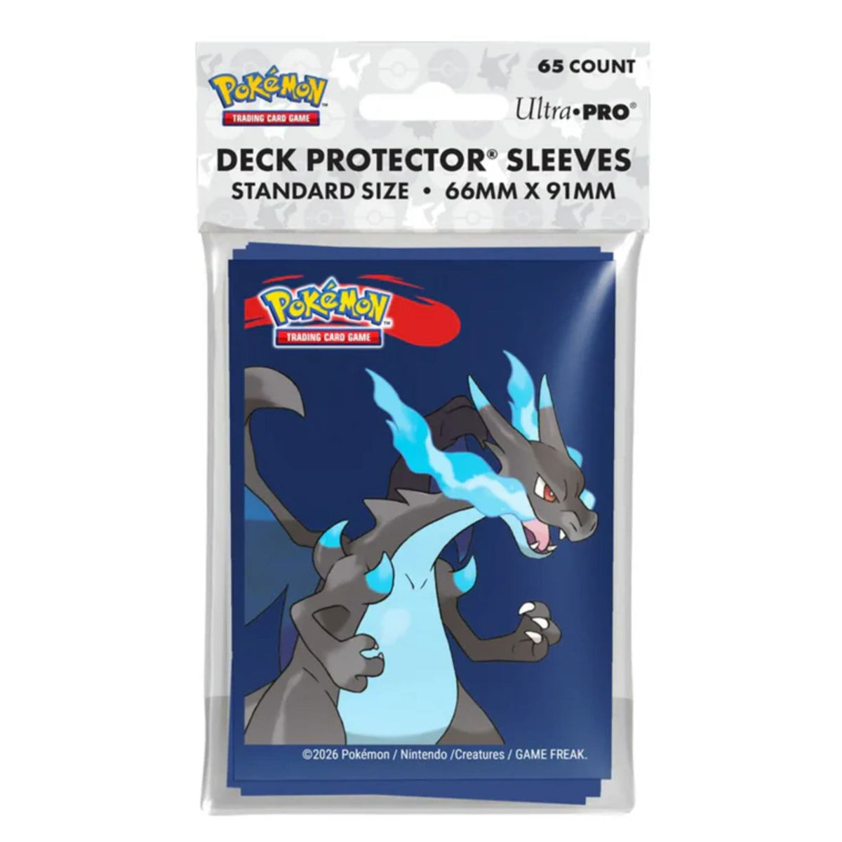 Ultra Pro Pokemon Mega Charizard X Deck Protector Card Sleeves