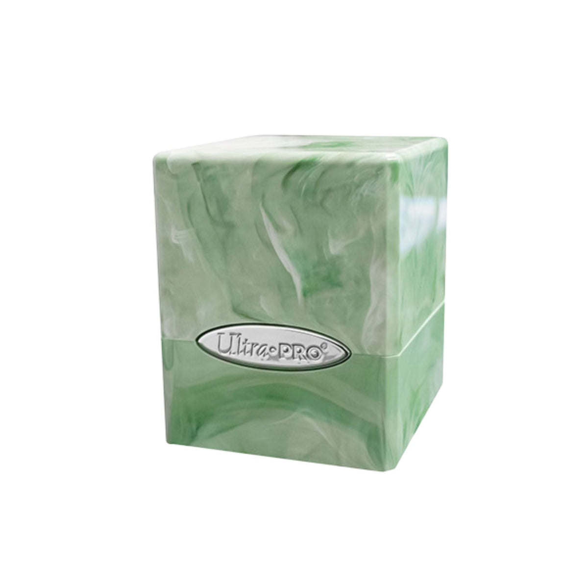 Ultra Pro Standard 100+ Satin Lime Green & White Marble Deck Box