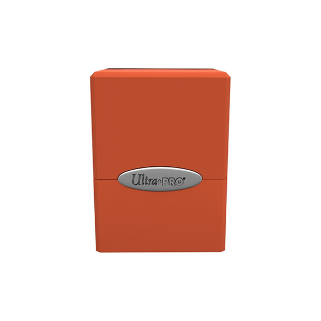 Ultra Pro Standard 100+ Satin Pumpkin Orange Deck Box