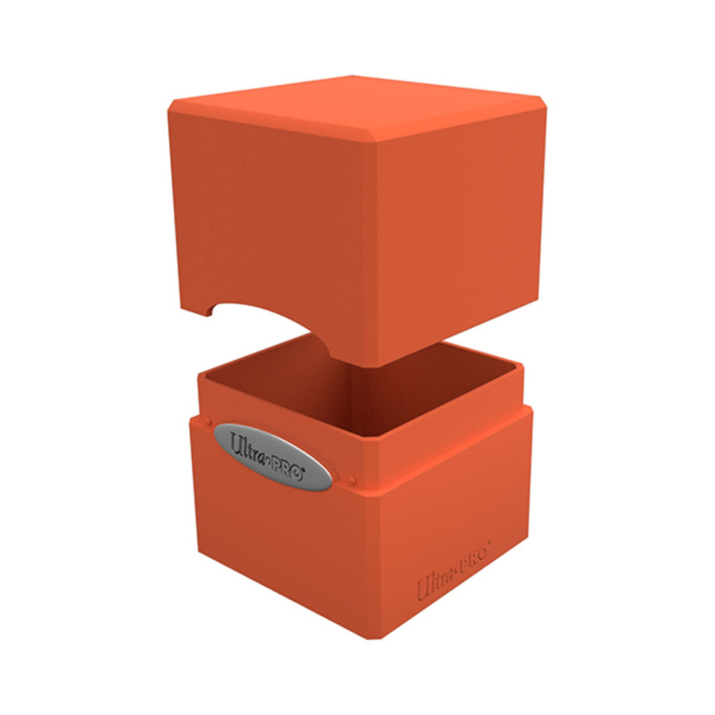 Ultra Pro Standard 100+ Satin Pumpkin Orange Deck Box